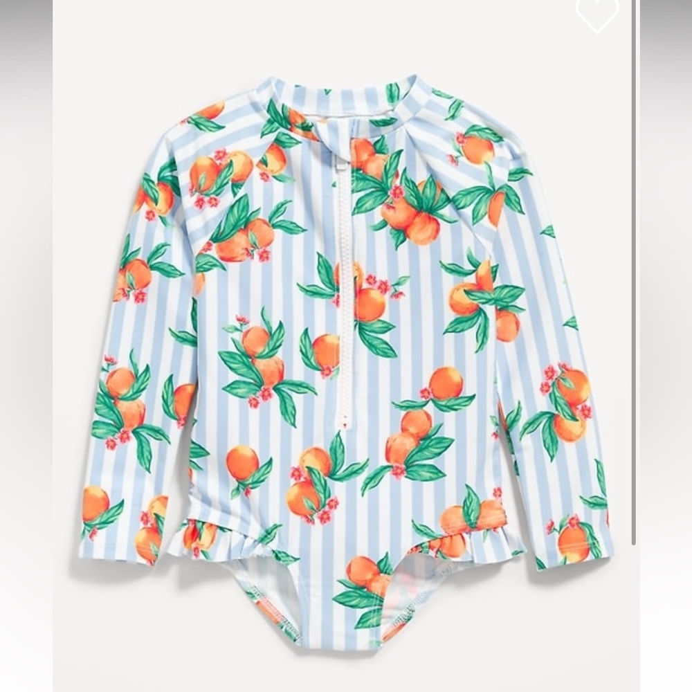 *SOLD* Toddler Rashguard Swimsuit